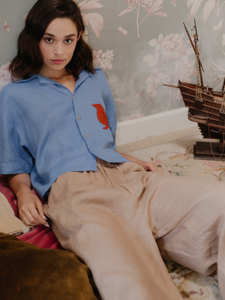 Look 3 - Pijama Shirt Short + Pijama Pants