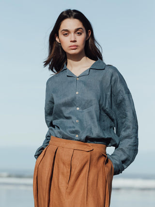Open Collar Shirt