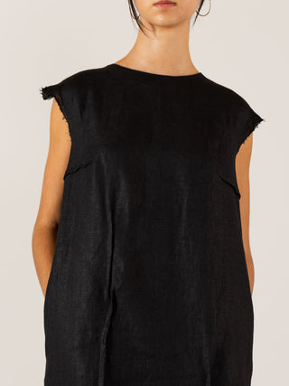 Raw Hem Dress