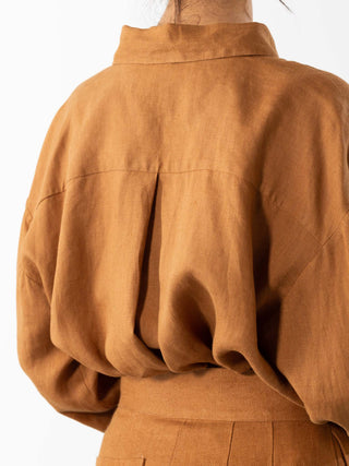 Pointed Collar Shirt