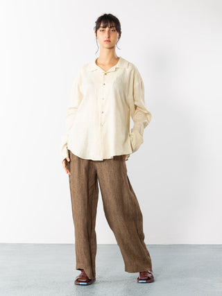 Open Collar Shirt