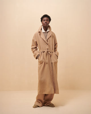 Look 7 Carolyne Coat + Deep Pant