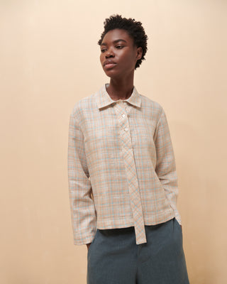 Look 6  Ali Jacket + Polo Shirt Checked + Deep Pant