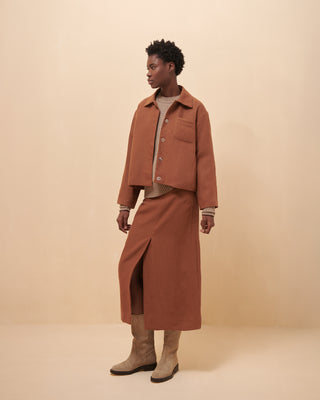 Look 8 Ali Jacket + Pencil Skirt