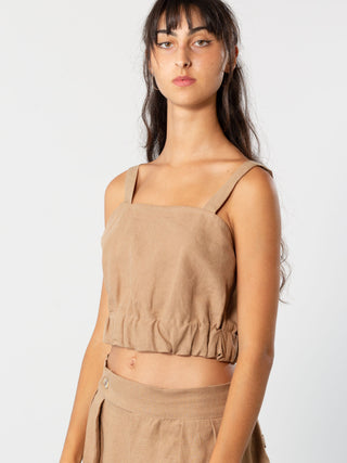 Elasticated Crop Top