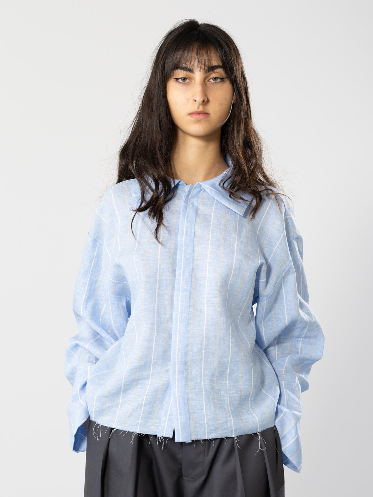 Long Sleeve Stripped Shirt