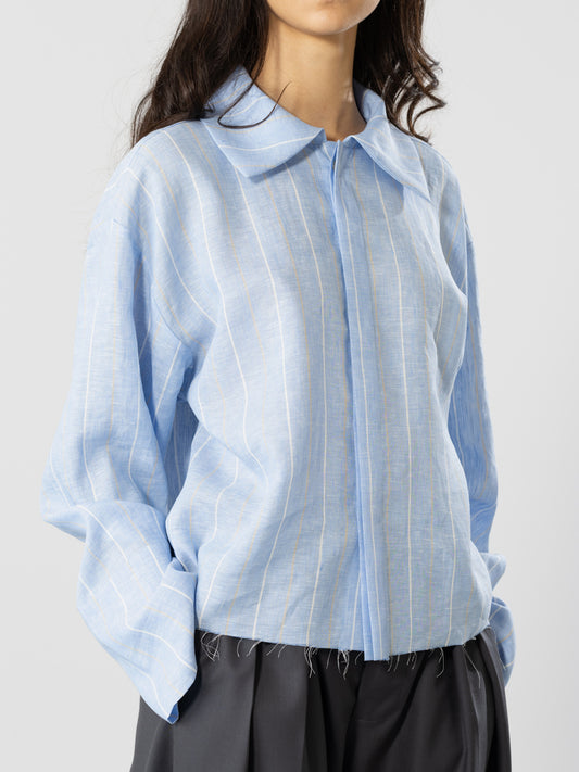 Long Sleeve Stripped Shirt