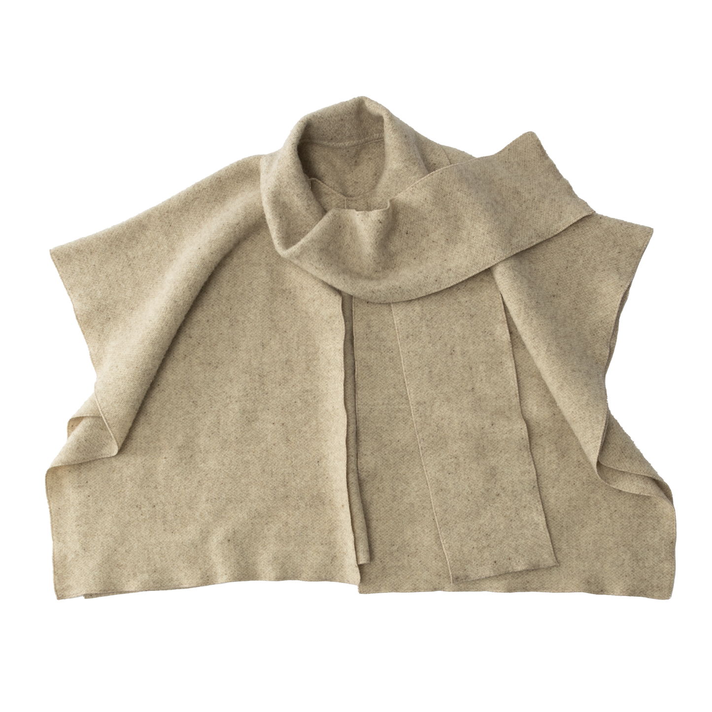 Merino Wool Cape Coat