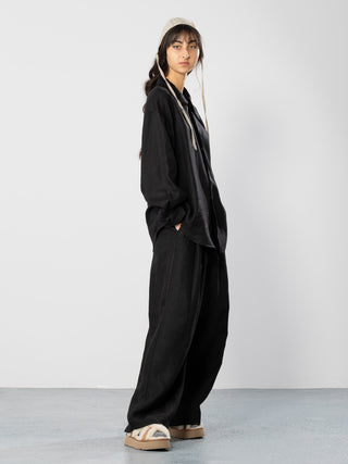 Maxi Pointed Collar Shirt