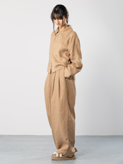 Tailored Elastic Trousers